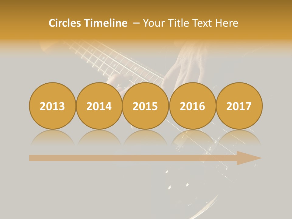 Heavy Bass Electrical PowerPoint Template