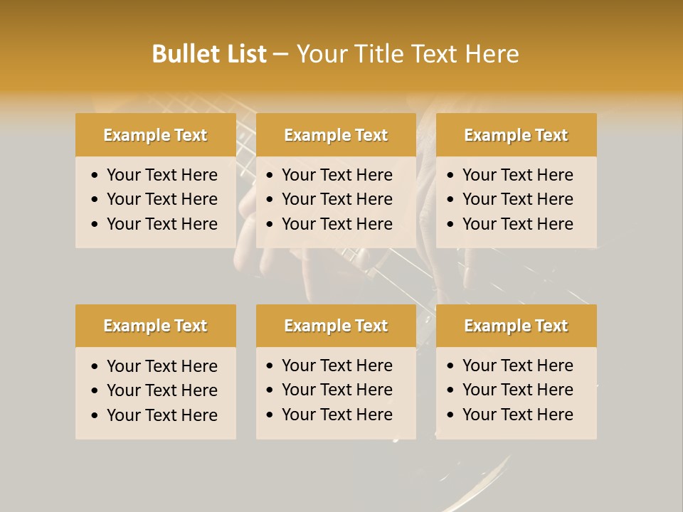 Heavy Bass Electrical PowerPoint Template