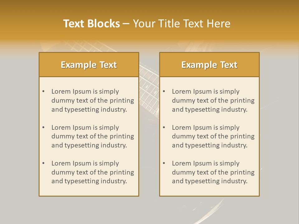 Heavy Bass Electrical PowerPoint Template