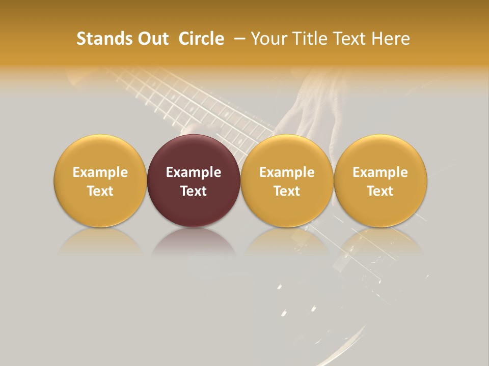 Heavy Bass Electrical PowerPoint Template