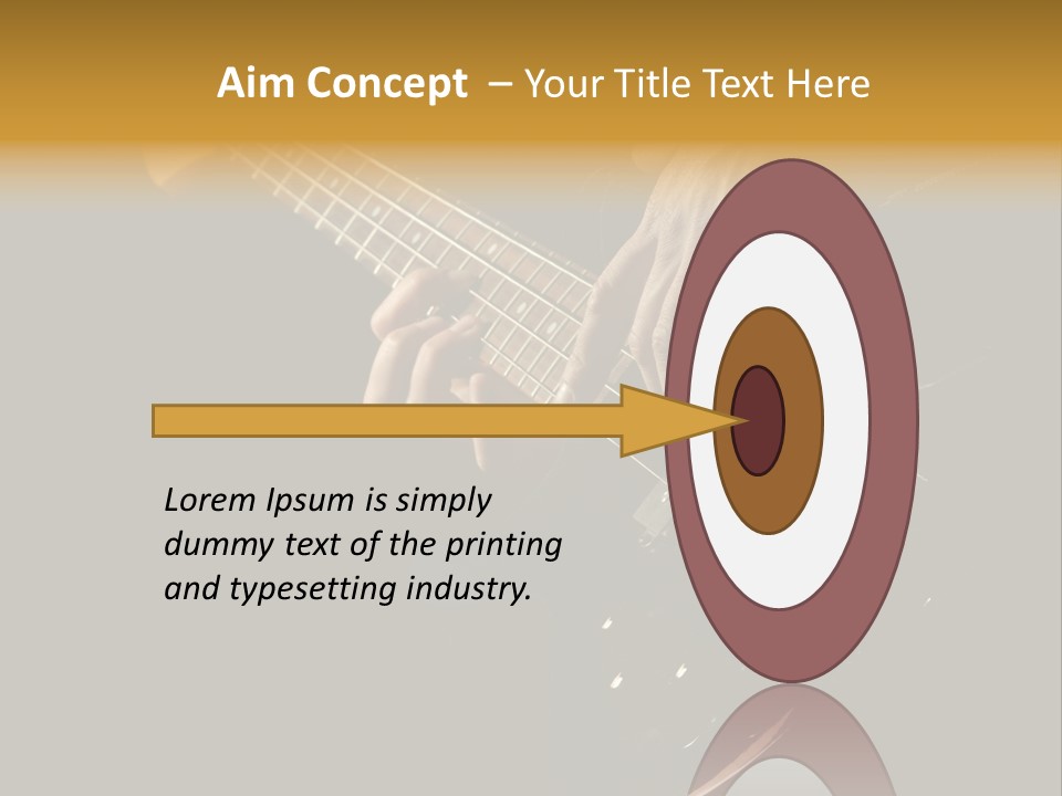 Heavy Bass Electrical PowerPoint Template