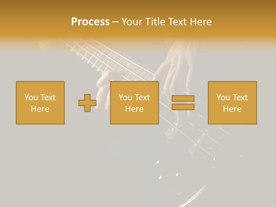 Heavy Bass Electrical PowerPoint Template