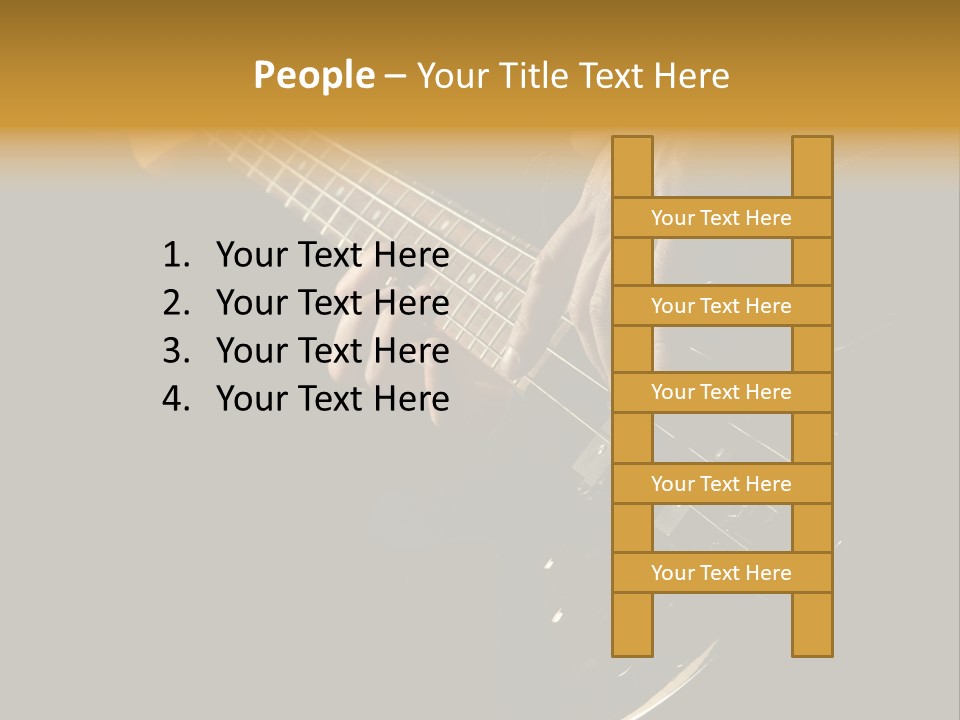 Heavy Bass Electrical PowerPoint Template