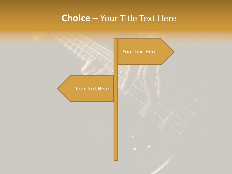 Heavy Bass Electrical PowerPoint Template