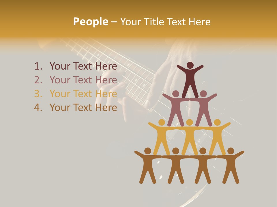 Heavy Bass Electrical PowerPoint Template