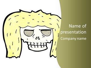 Drawing Quirky Illustration PowerPoint Template