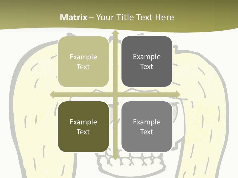 Drawing Quirky Illustration PowerPoint Template