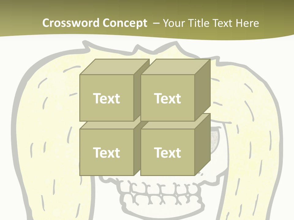 Drawing Quirky Illustration PowerPoint Template