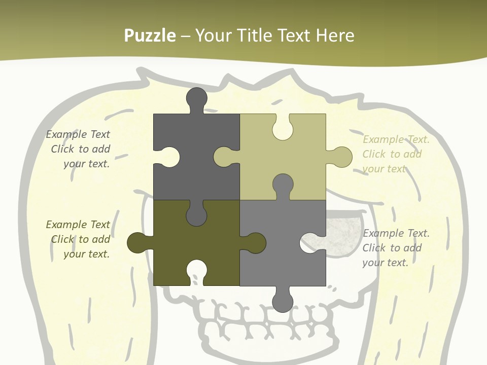 Drawing Quirky Illustration PowerPoint Template