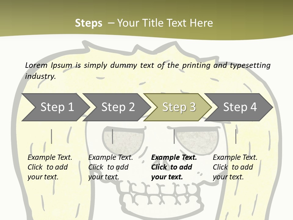 Drawing Quirky Illustration PowerPoint Template