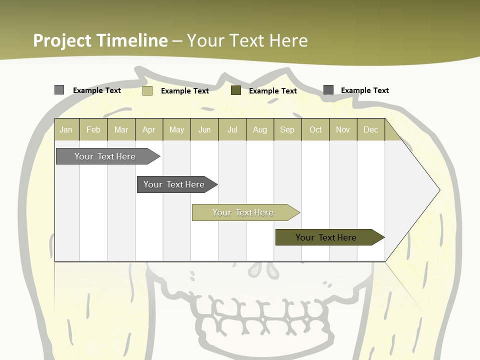 Drawing Quirky Illustration PowerPoint Template