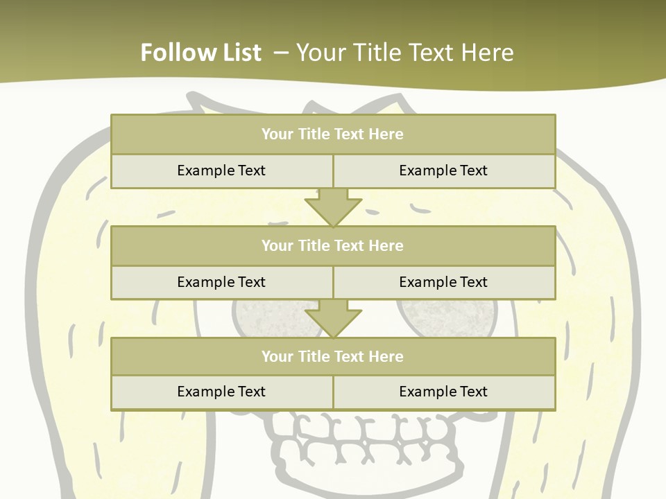 Drawing Quirky Illustration PowerPoint Template