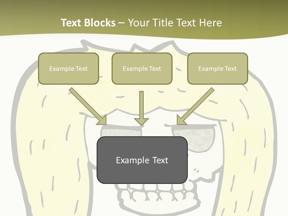 Drawing Quirky Illustration PowerPoint Template