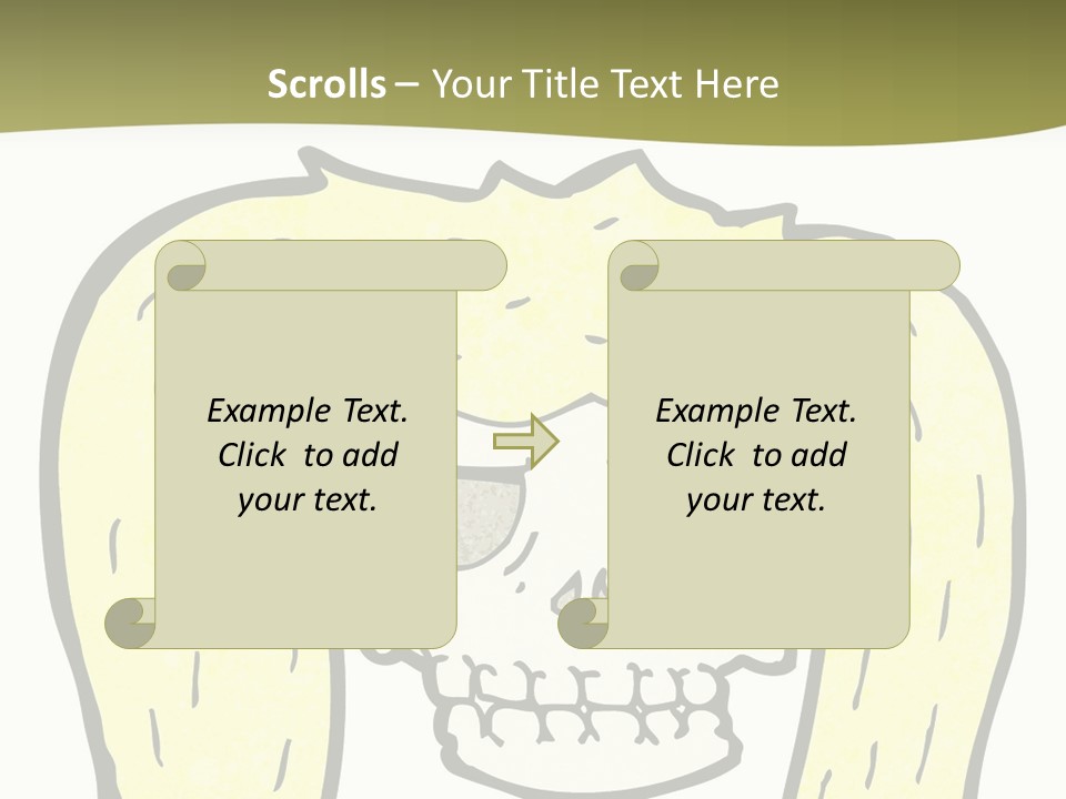 Drawing Quirky Illustration PowerPoint Template