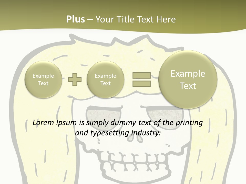 Drawing Quirky Illustration PowerPoint Template