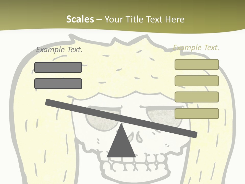 Drawing Quirky Illustration PowerPoint Template