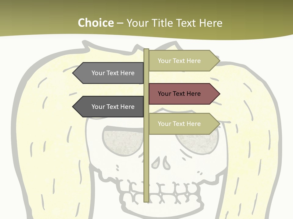 Drawing Quirky Illustration PowerPoint Template