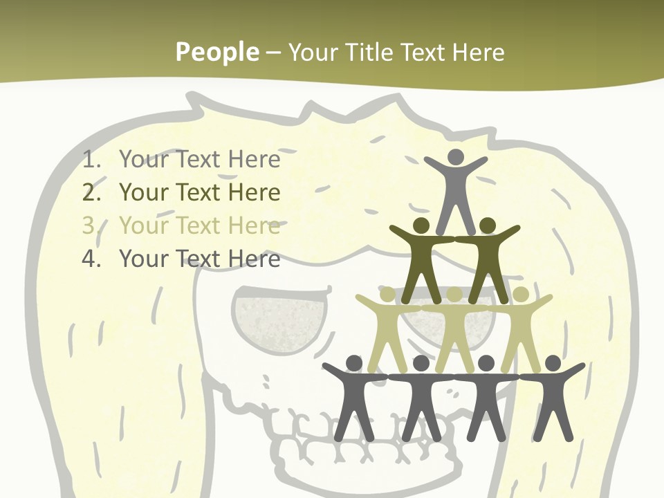 Drawing Quirky Illustration PowerPoint Template