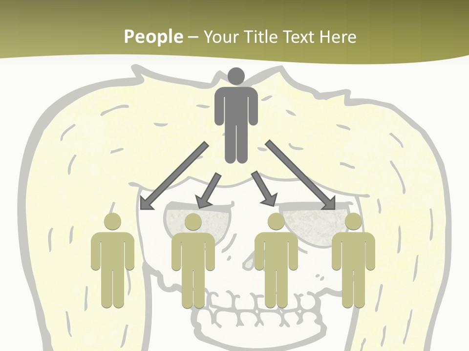 Drawing Quirky Illustration PowerPoint Template