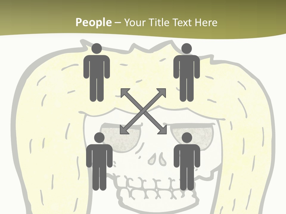 Drawing Quirky Illustration PowerPoint Template