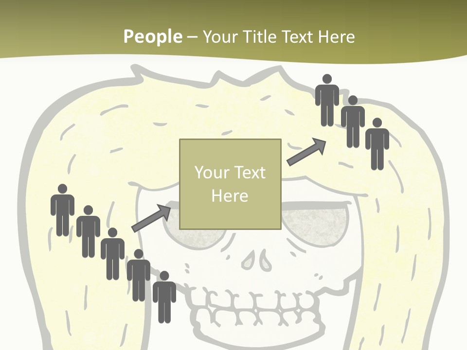 Drawing Quirky Illustration PowerPoint Template