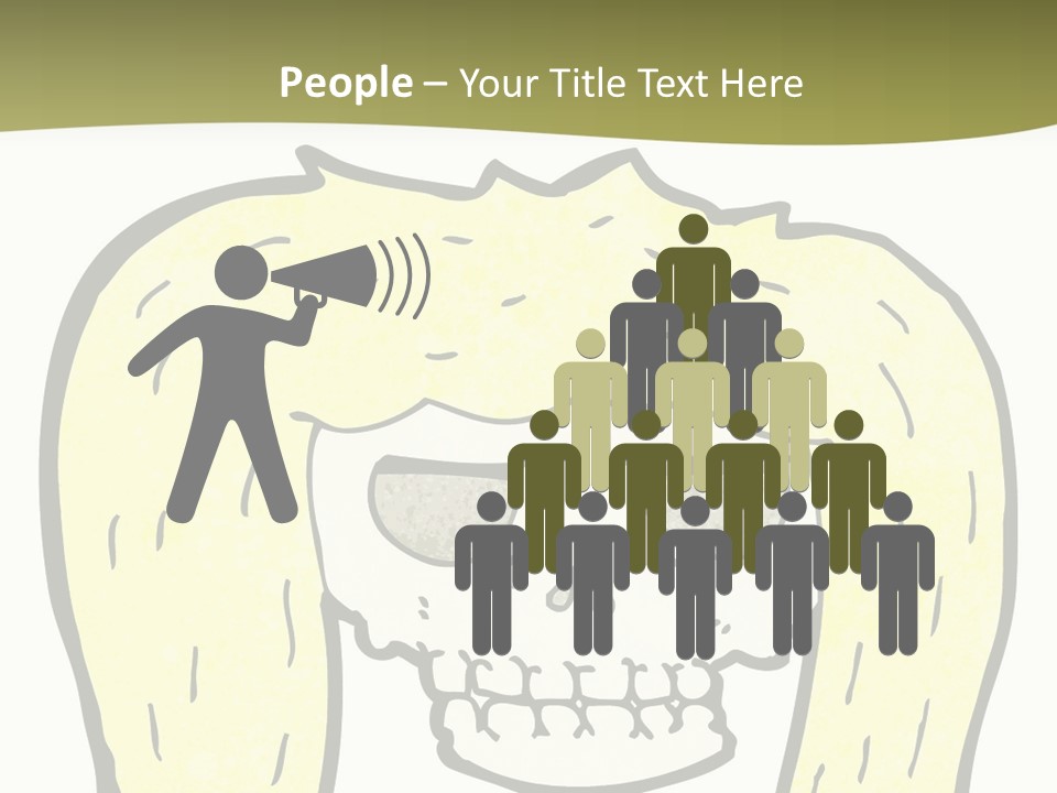 Drawing Quirky Illustration PowerPoint Template