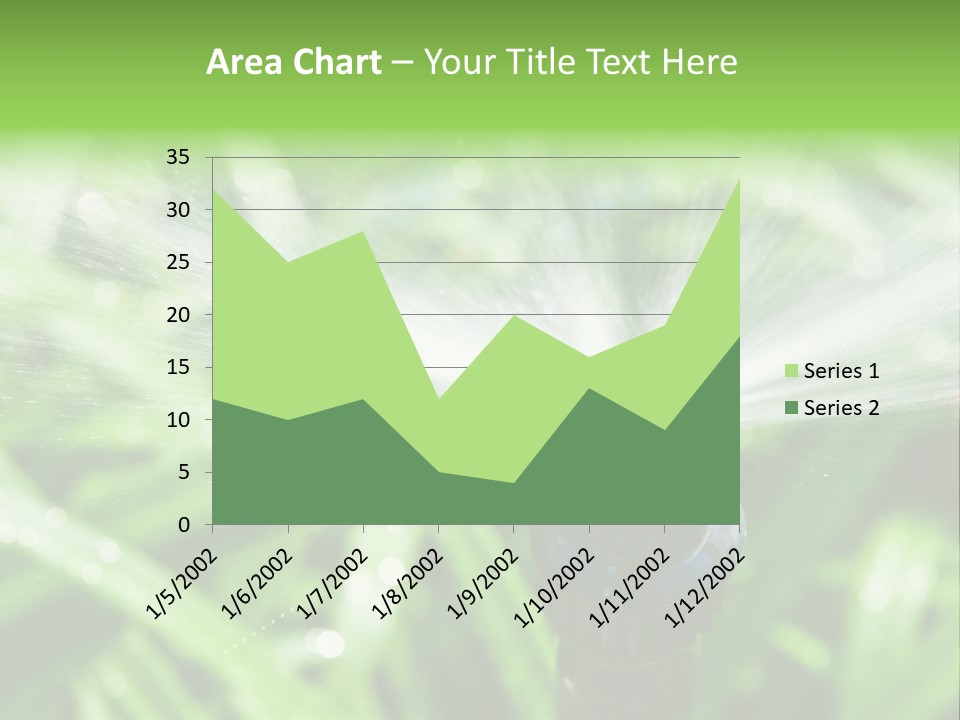 Grass Rural Drop PowerPoint Template