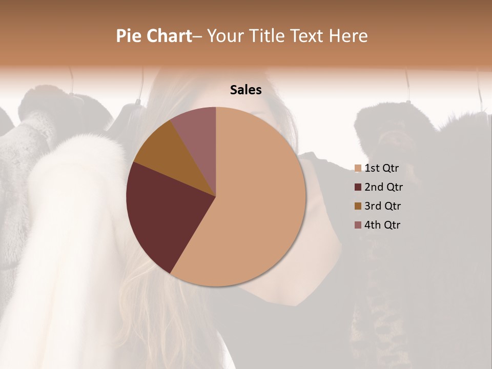 Cute Woman Smile PowerPoint Template