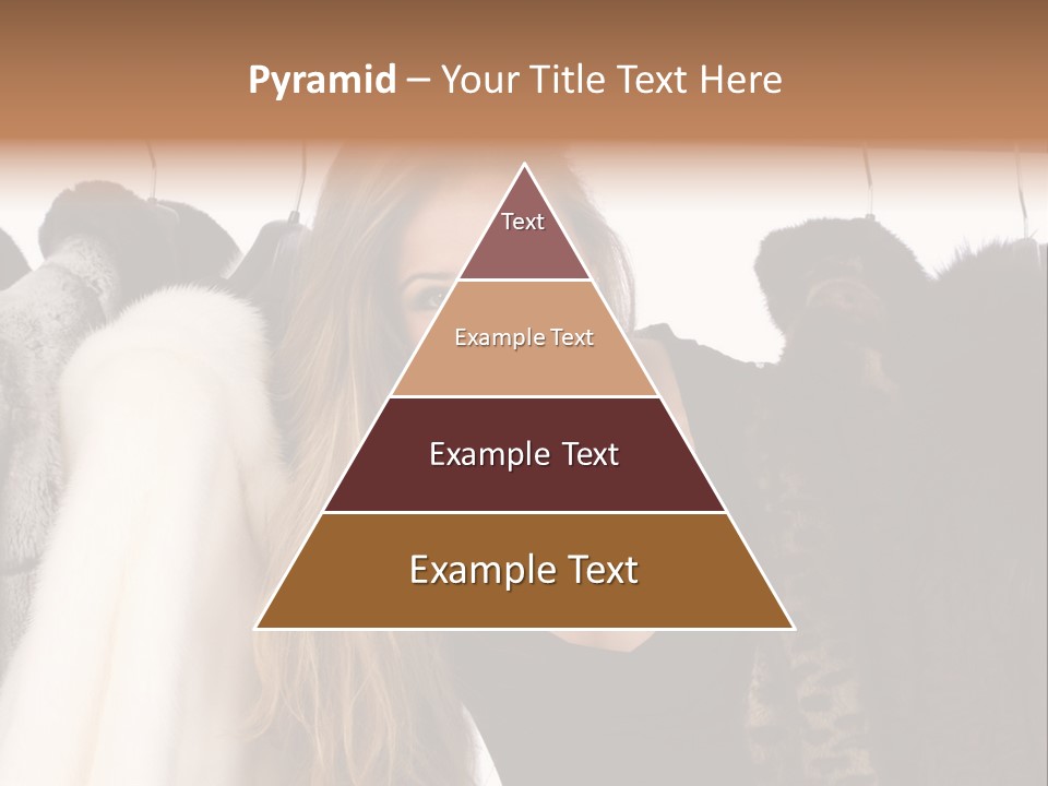 Cute Woman Smile PowerPoint Template