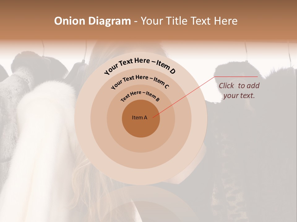 Cute Woman Smile PowerPoint Template