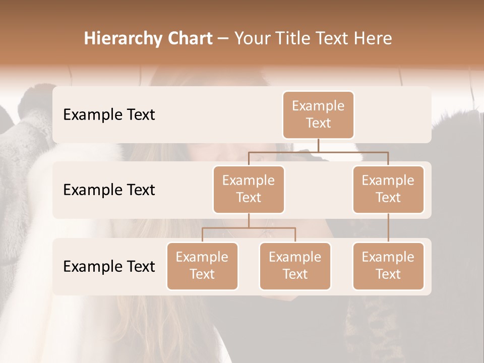 Cute Woman Smile PowerPoint Template
