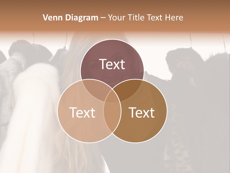 Cute Woman Smile PowerPoint Template