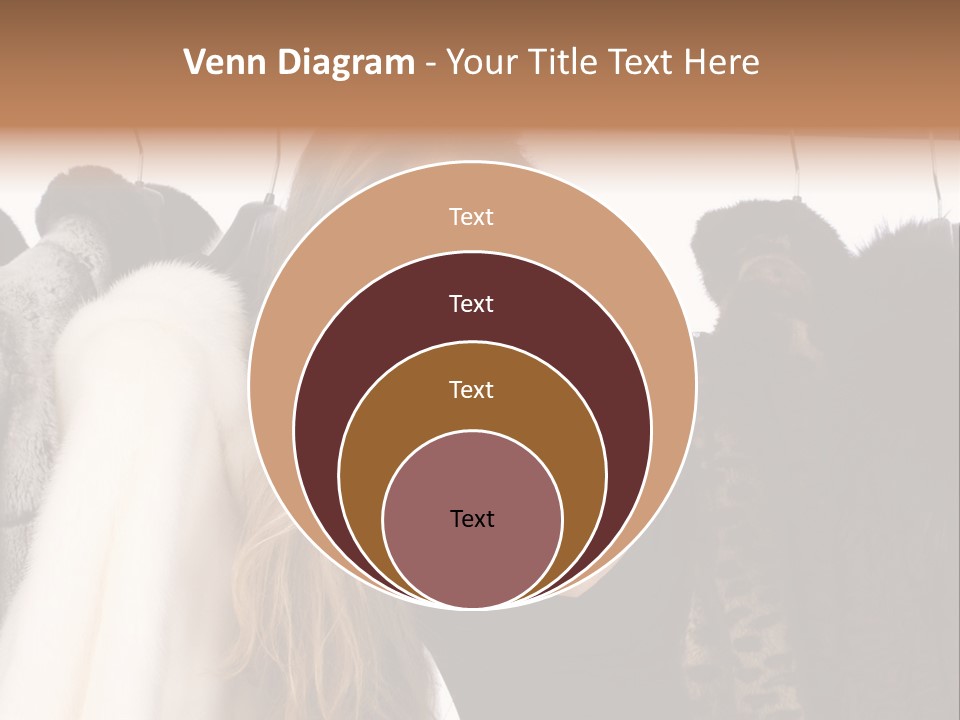 Cute Woman Smile PowerPoint Template