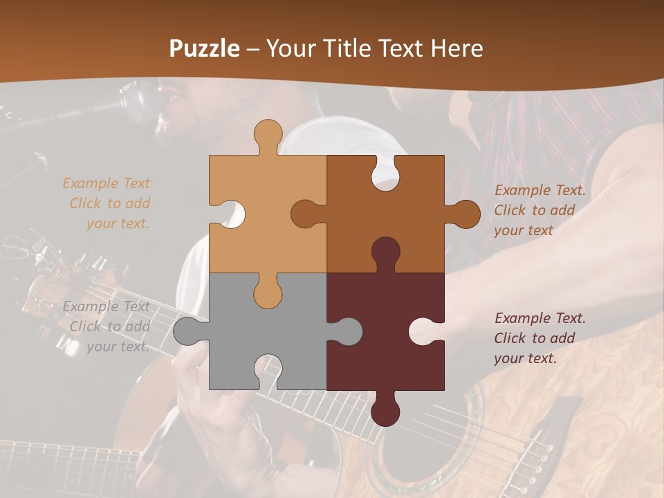 Men Music Musician PowerPoint Template