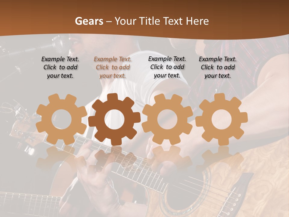 Men Music Musician PowerPoint Template