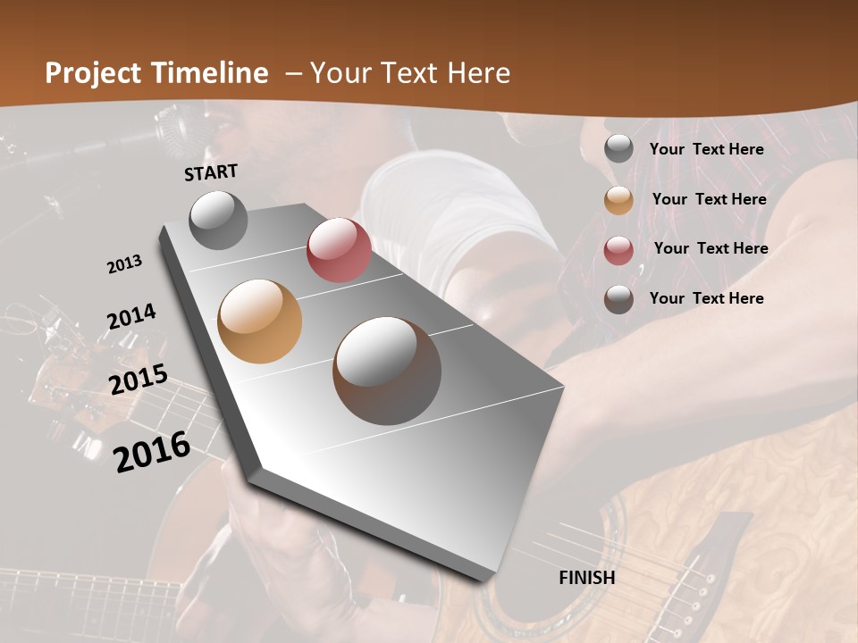 Men Music Musician PowerPoint Template