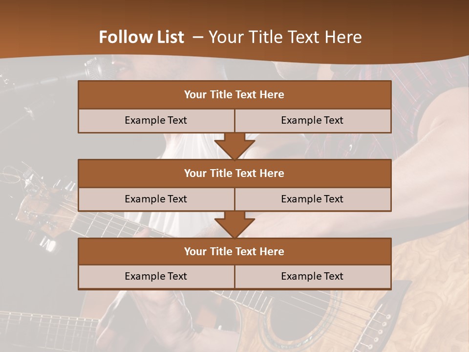 Men Music Musician PowerPoint Template