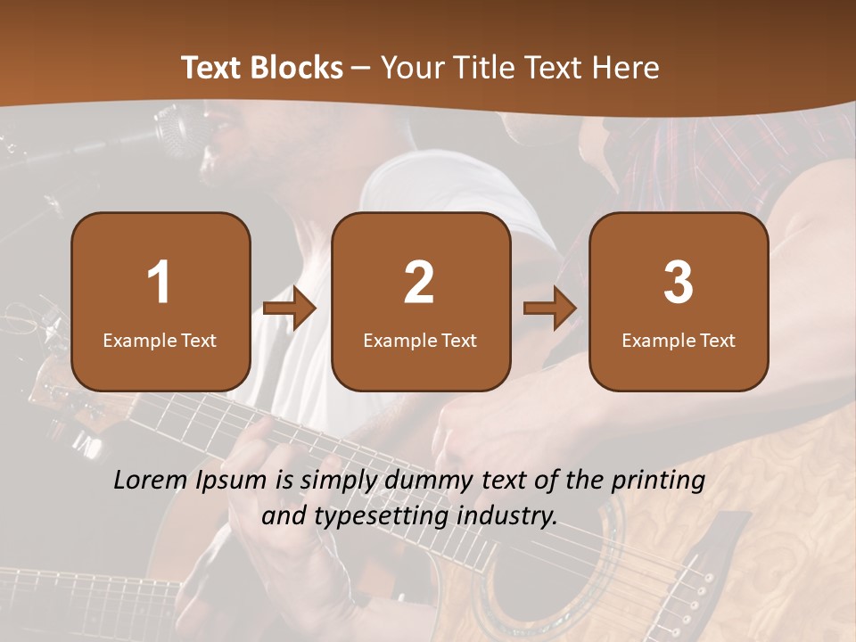 Men Music Musician PowerPoint Template