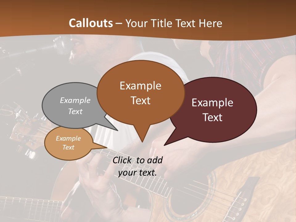 Men Music Musician PowerPoint Template