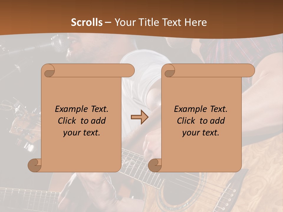 Men Music Musician PowerPoint Template