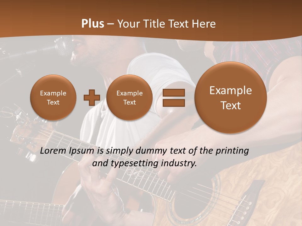 Men Music Musician PowerPoint Template