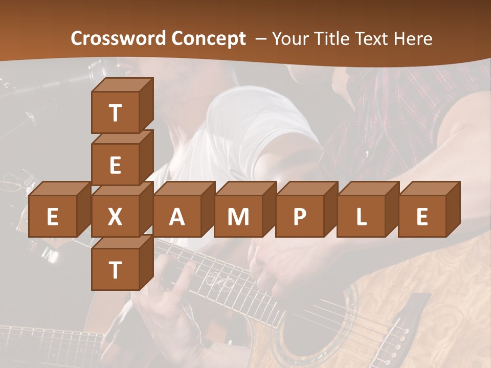 Men Music Musician PowerPoint Template