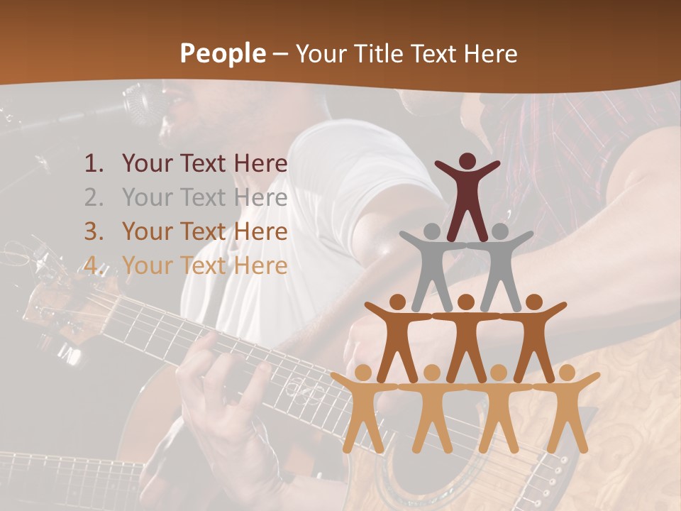 Men Music Musician PowerPoint Template
