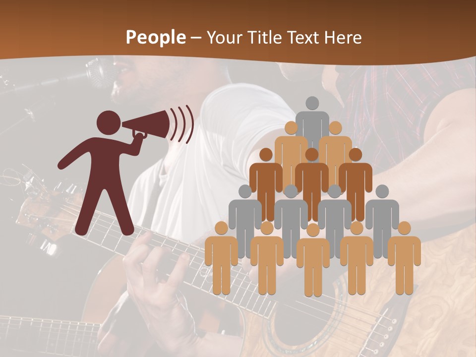 Men Music Musician PowerPoint Template