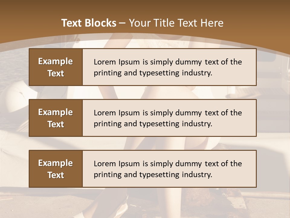 Vogue Hat Color PowerPoint Template