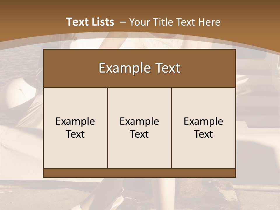 Vogue Hat Color PowerPoint Template