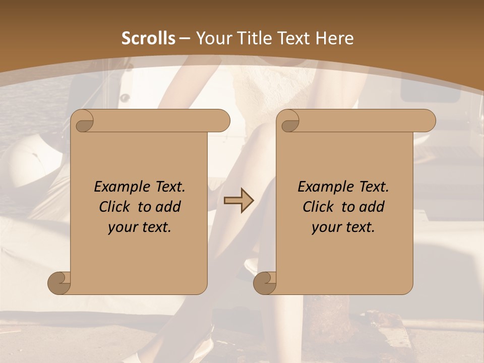 Vogue Hat Color PowerPoint Template