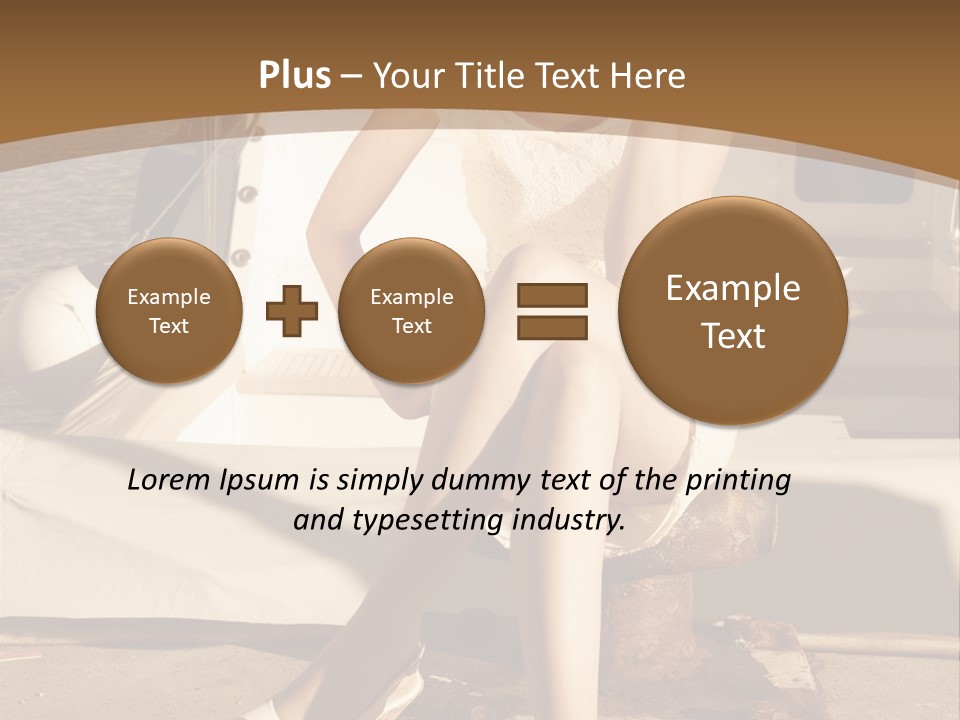 Vogue Hat Color PowerPoint Template