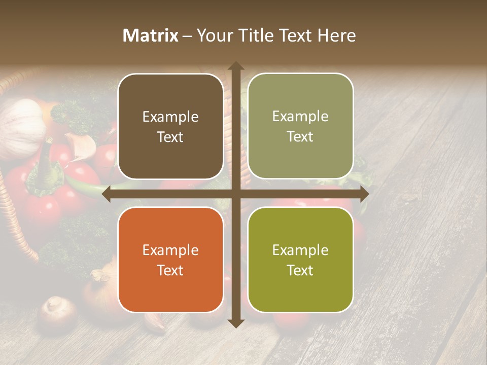 Agriculture Herb Kitchen PowerPoint Template