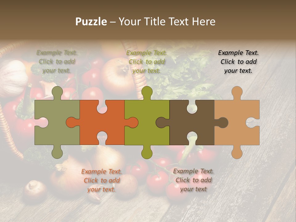 Agriculture Herb Kitchen PowerPoint Template